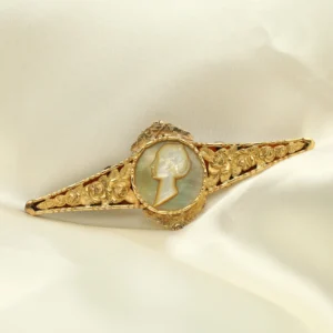 Broche Alfiler Camafeo