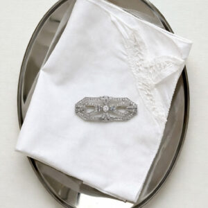 Broche Octogonal Art Déco